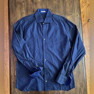 Men’s L/S Bugatchi Button Up. Size M